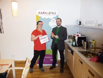 Claudia Aigner und Claudia Voggenberger – kreativ für PAPAGENO